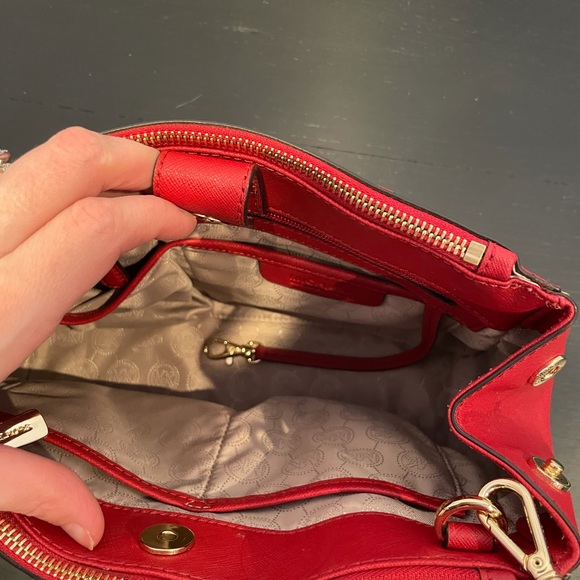 Red Michael Kors Bag - Picture 7 of 10